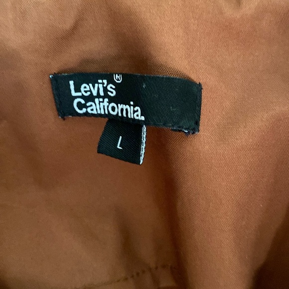 Levis California Quilted Copper Mens Blazer jacket size L. Rare - Picture 3 of 16
